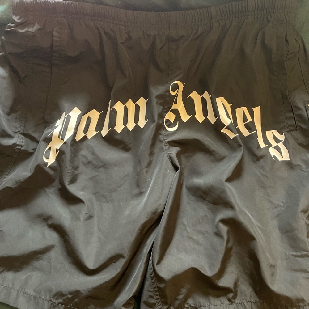 Large men palm angels swim trunks